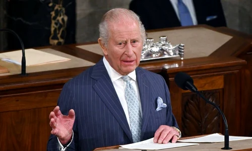 regele charles în Congres/FOTO:X