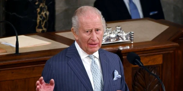 regele charles în Congres/FOTO:X