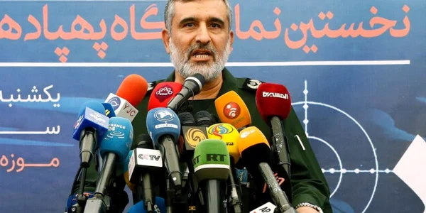 Generalul Amir Ali Hajizadeh FOTO EPA-EFE