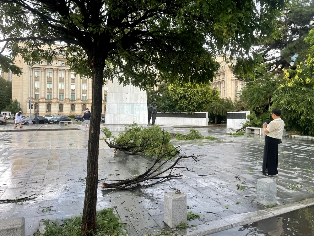 Furtună în București FOTO: arhivă