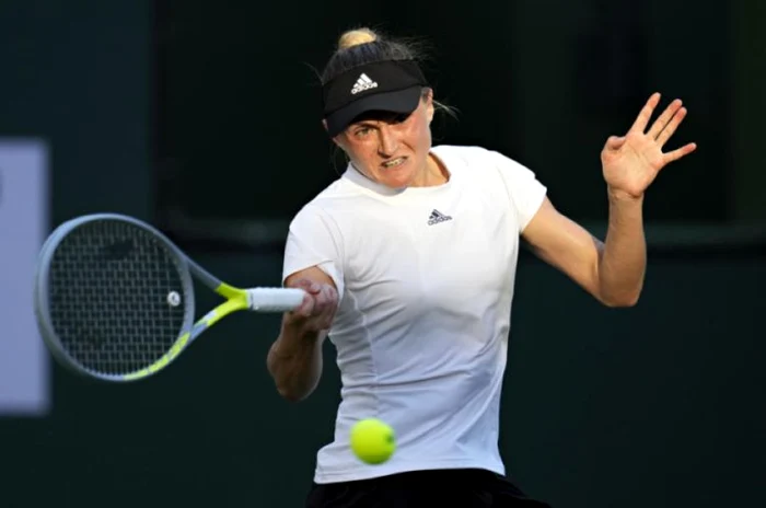 Aliaksandra Sasnovici la Indian WellsFOTO: EPA