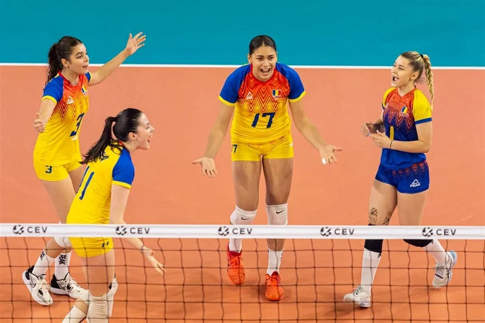 Bianca Cucu, în timpul unui meci pentru România