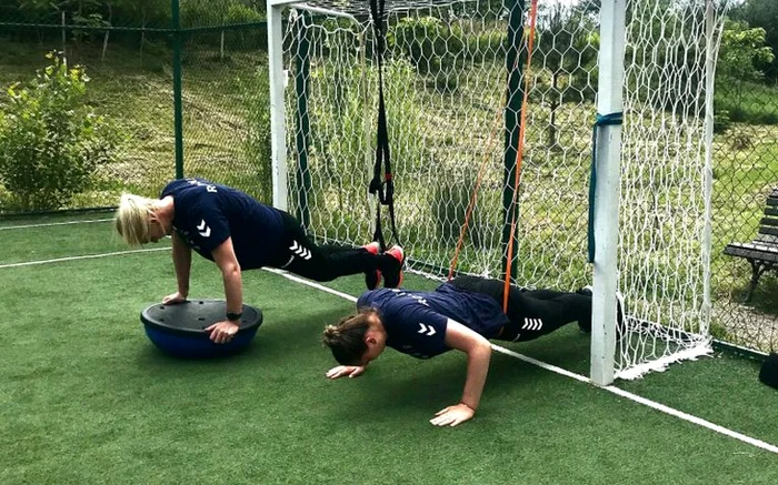 Surorile Pintea se pregătesc împreună de peste o lună