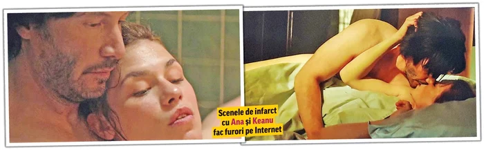 
    Ana Ularu și  Keanu Reeves,  la promovarea  peliculei,  în AmericaFoto: GettyImages  