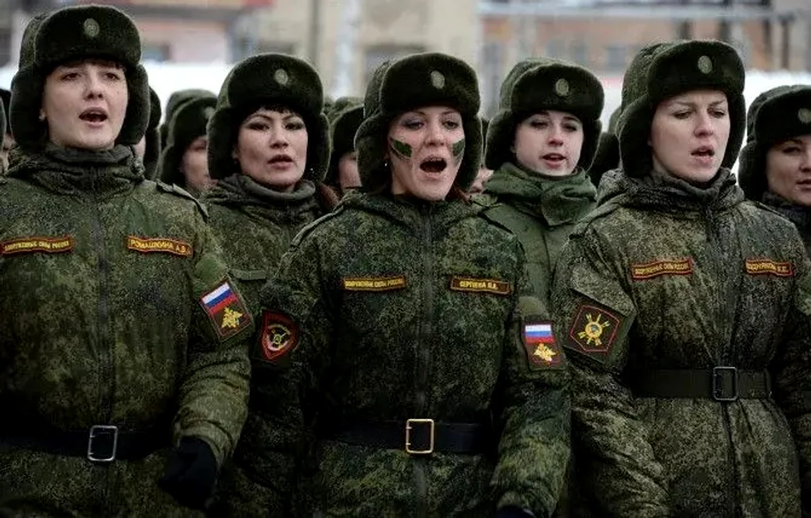 Autoritățile ruse din teritoriile ocupate accelerează formarea unităților exclusiv feminine/ FOTO:X