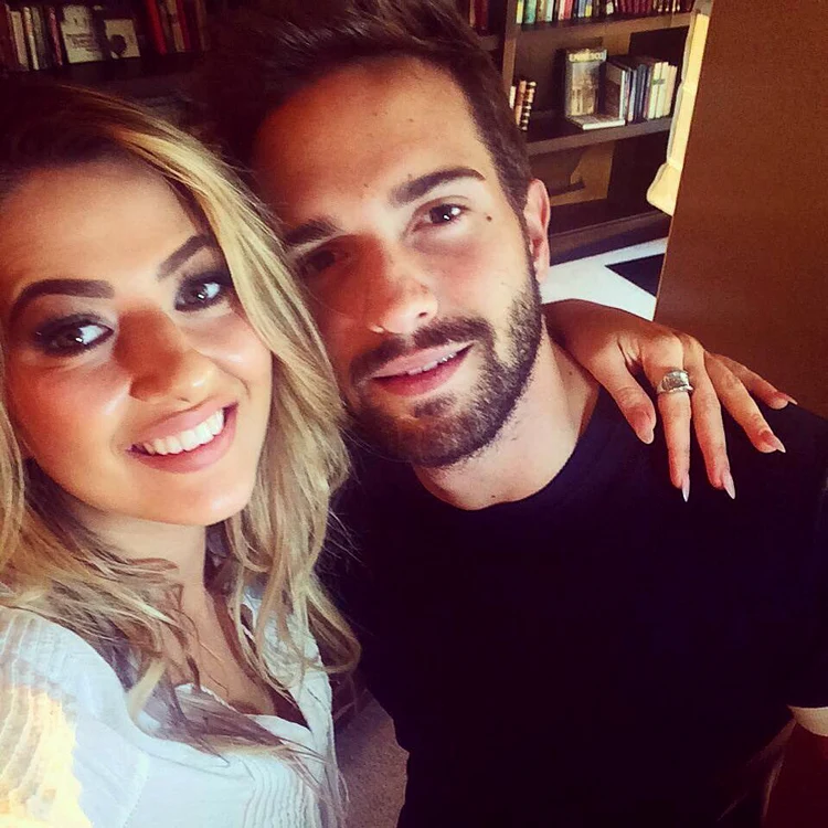 Lidia Buble şi Pablo AlboranFoto: Arhiva personală