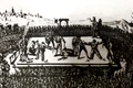 „Martiriul lui Horea și Cloșca”, stampă de Adrian Dumitrache (copie după Johann Martin Will), din Colecția „Stampe”, din Patrimoniul MMN