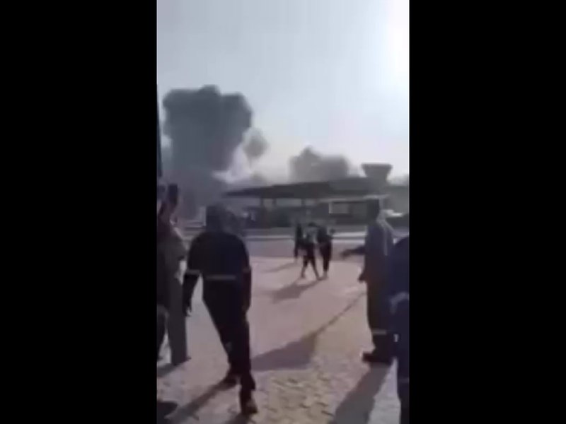 Momentul în care au loc mai multe explozii în Doha, în urma atacului israelian asupra conducerii Hamas