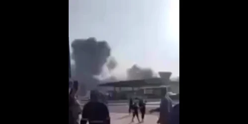 explozii in urma atacului israelian din qatar foto x png