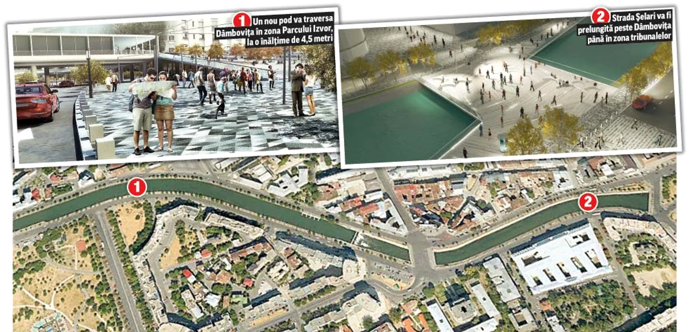 
    Rondul de la Piaţa Lahovari  va fi transformat într-un  sens giratoriu şi un parc  