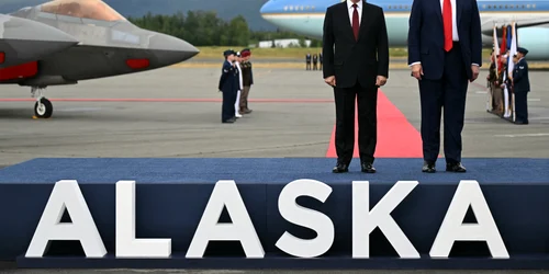 Donald Trump și Putin in Alaska FOTO AFP 