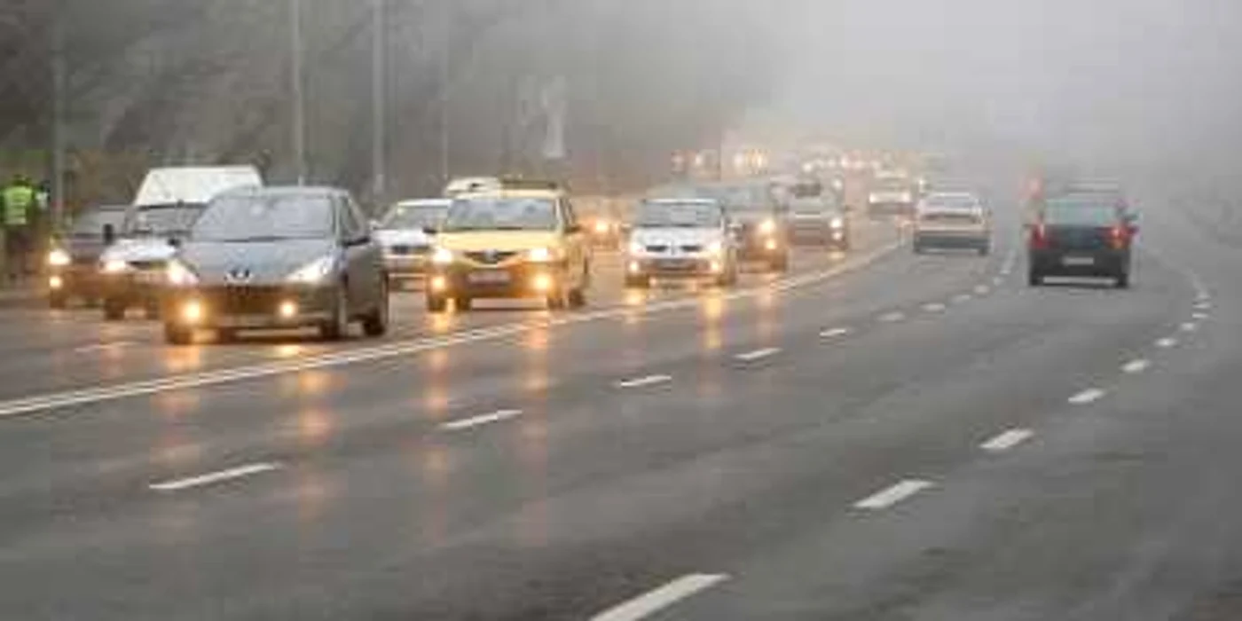 ANM a emis un nou cod galben de ceaţă pentru 12 judeţe din ţară FOTO Adevărul