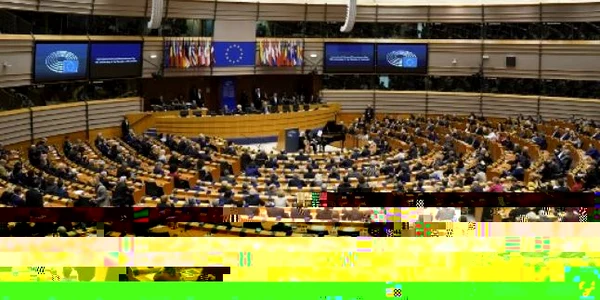 Plen Parlament European vot ratificare Brexit FOTO AFP