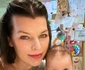 4 milla jovovich si fiica de 2 luni 1 jpg jpeg