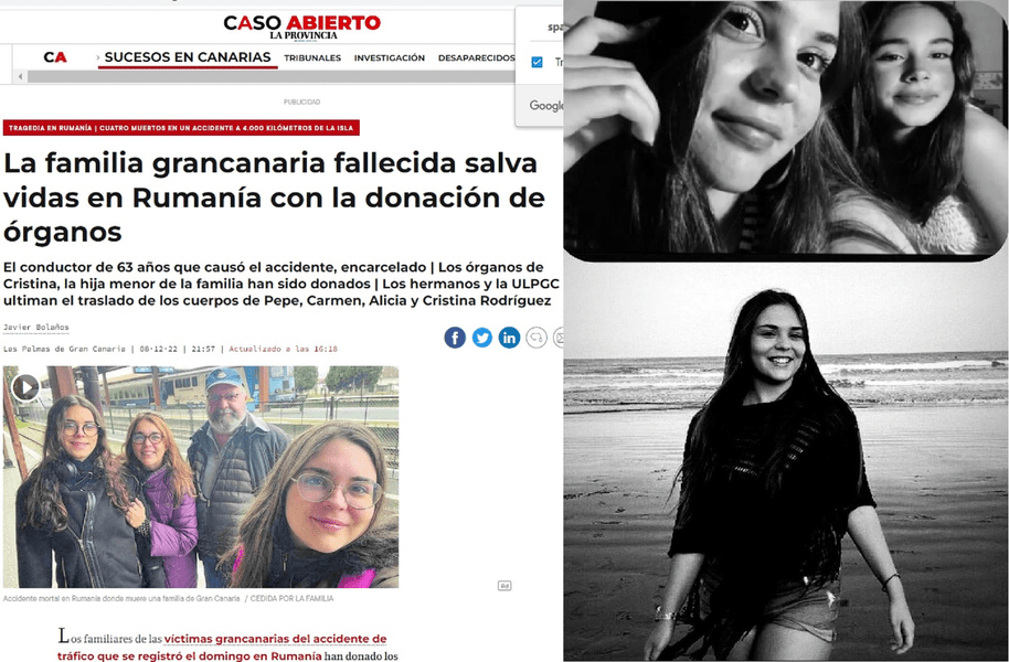 Supraviețuitoarea tragediei de pe DN1 a murit. Familia de spanioli se afla în vizită la fiica studentă în România 