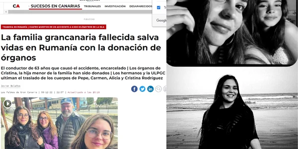 Familia din Spania care a murit într un accident pe DN1 în Sibiu Foto colaj jpg