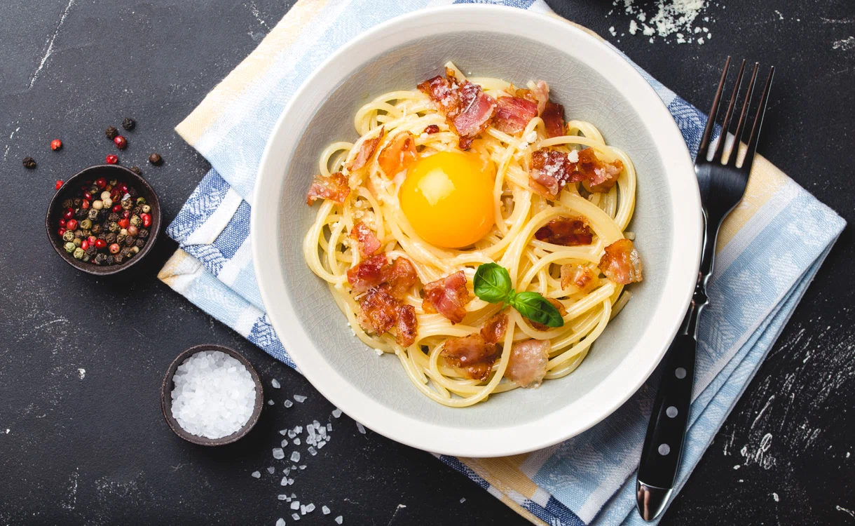 Paste carbonara  