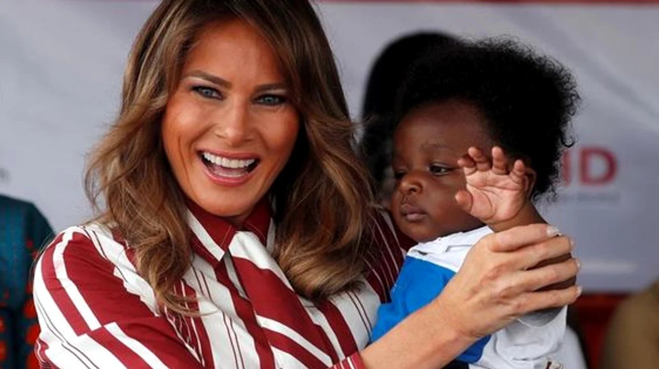 
    Melania Trump, în Africafoto: arhivă  