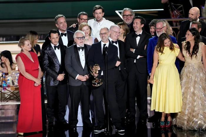 Actorii din distribuția serialului „Succesiunea“, la Premiile Emmy 2022 FOTO Profimedia