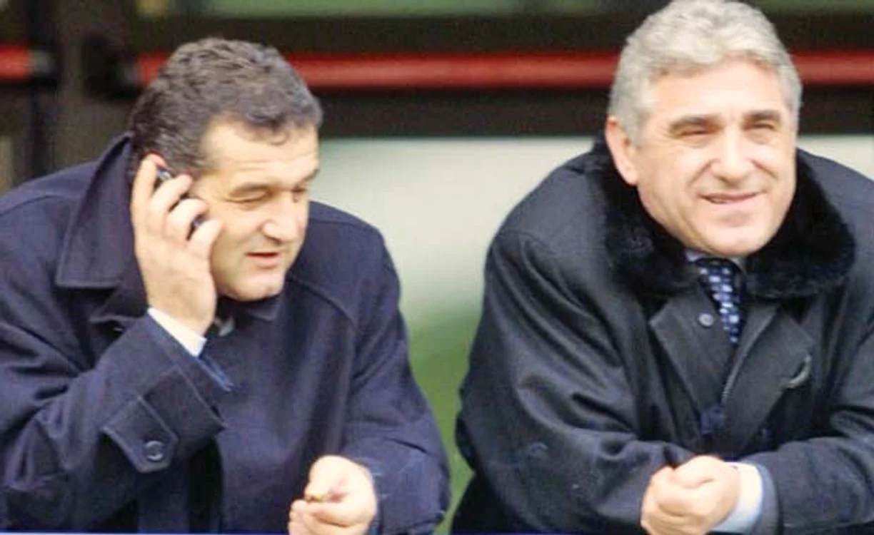 George şi Giovani Becali, doi dintre inculpaţii din dosarul transferurilor din fotbal