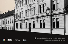 Afișul expoziției „Repere. ASTRA – 165 de ani”