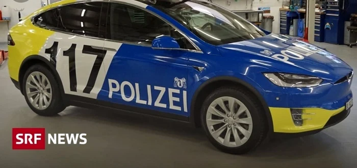 Mașină de Poliție din Elveția