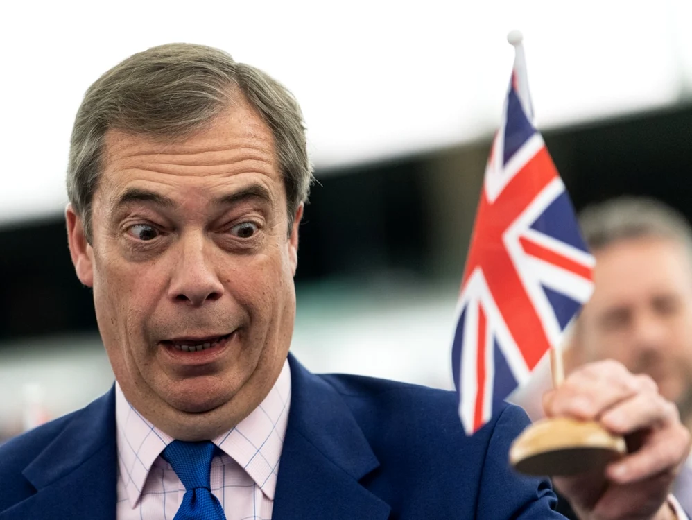 Nigel Farage, în Parlamentul European FOTO EPA-EFE