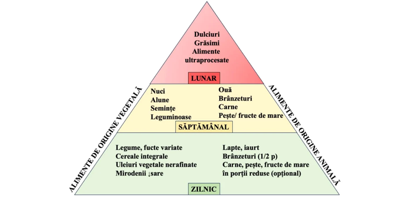 Piramida alimentației carpato-danubiene. FOTO: Proiectul CARPO