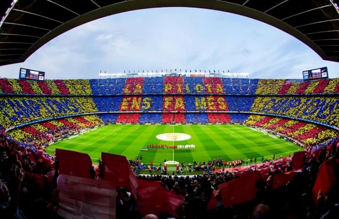 Camp Nou, stadionul Barcelonei