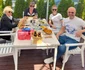Mihai și Alexandra, la masă, în Italia, cu mamele lor 