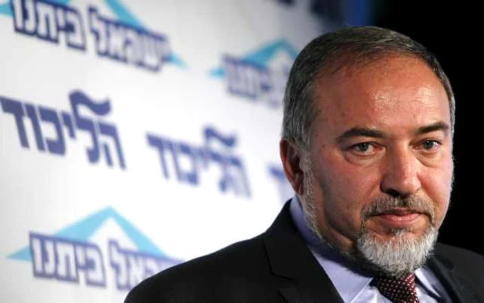 Avigdor Lieberman, ministrul israelian de Externe. FOTO: Reuters