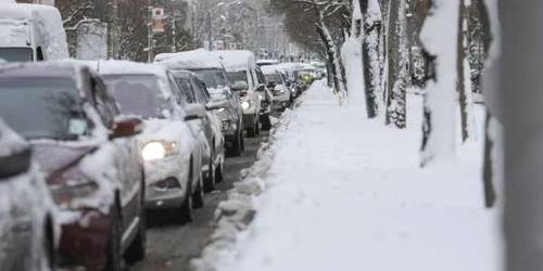 Ninsoare Bucureşti FOTO Inquam Photos / Octav Ganea