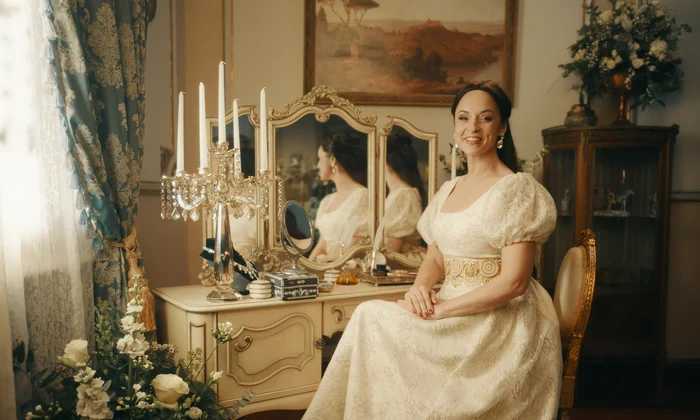 Andreea Marin e Zâna Bidgerton pentru Netflix   captură de ecran (12) png