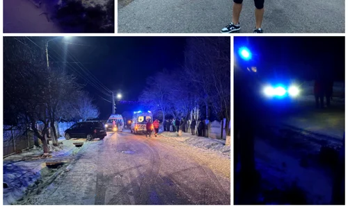 colaj accident sanie olt   foto poze amator si FB jpeg