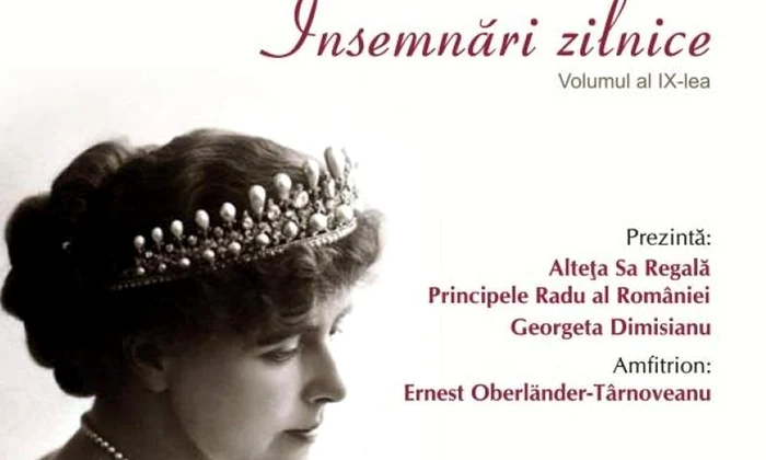 Lansarea volumului al IX lea al Însemnărilor zilnice ale Reginei Maria jpeg