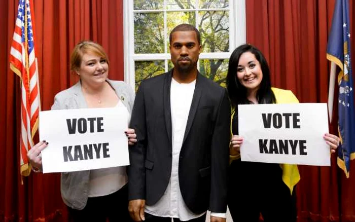 Fanii lui Kanye West au
lansat deja un comitet politic de acţiune, „Ready for Kanye“
FOTO Hepta