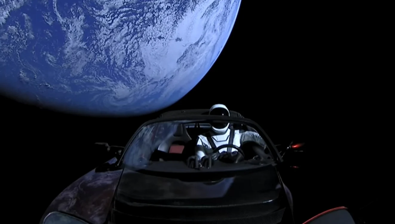 tesla roadster starman spacex