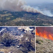 incendiu in apropierea los angelesului, in sami valley foto captura video x @intel nova png