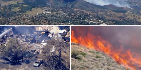 incendiu in apropierea los angelesului, in sami valley foto captura video x @intel nova png