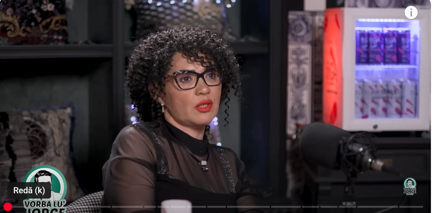 Minodora la podcastul lui Jorge, Capturi Youtube (2) png