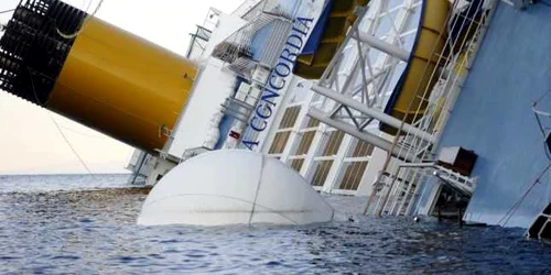 Nava Costa Concordia a naufragiat la 13 ianuarie Foto: AFP