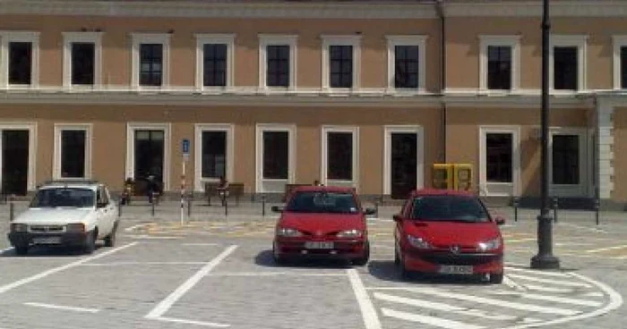 Sibiu: Parcare gratuită de 144 de locuri în Piaţa Gării