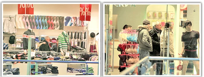 Manea l-a luat şi pe fiul său Costin să profite de preţurile reduse din magazine