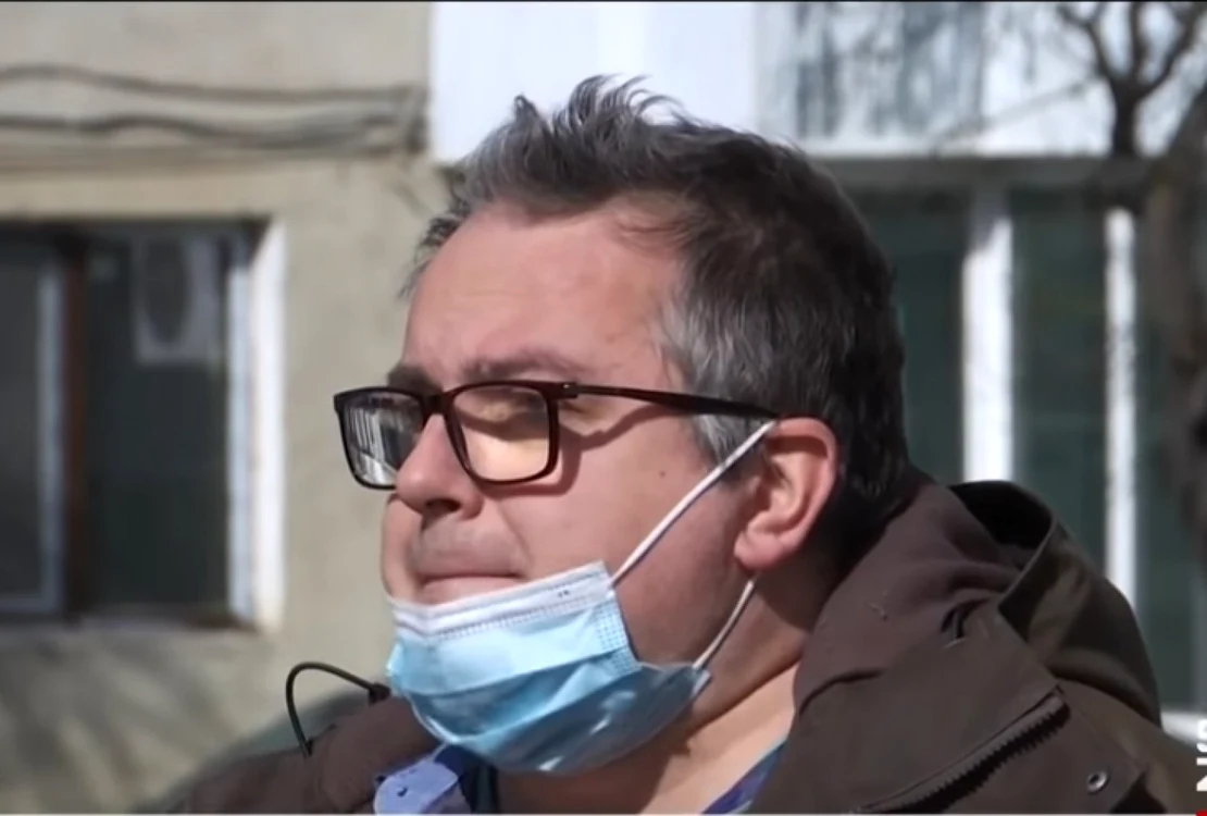 Claudius Ştefănescu, operatorul TV care a văzut ce s-a întâmplat  FOTO: Captură video Antena 3