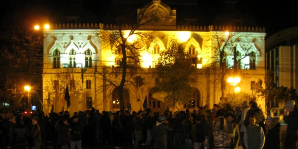 miting PNL Galati