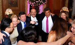 Grup de afaceriști kazahi FOTO Facebook Alnur Mussayev   