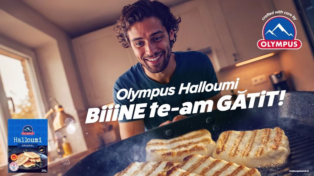 Halloumi, comoara gastronomică a Ciprului adusă de Olympus în România