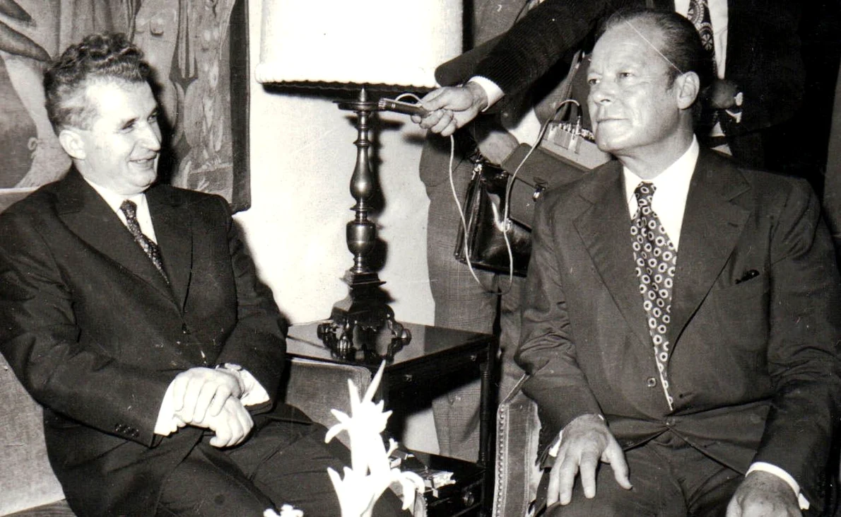 Vizita oficială a lui Nicolae Ceaușescu în Republica Federală Germană, în iunie 1973 (© „Fototeca online a comunismului românesc”, cota: 26/1973)