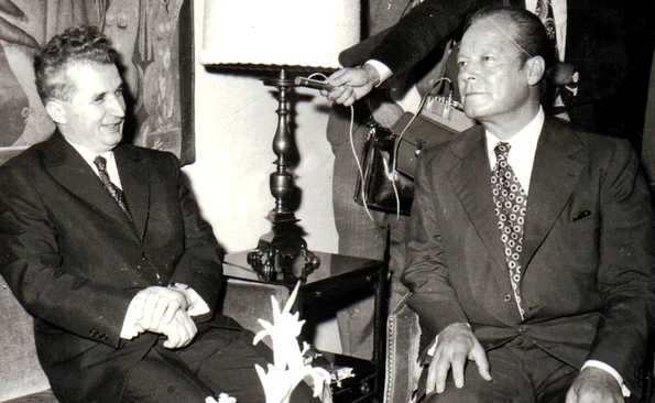 Vizita oficială a lui Nicolae Ceaușescu în Republica Federală Germană, în iunie 1973 (© „Fototeca online a comunismului românesc”, cota: 26/1973)