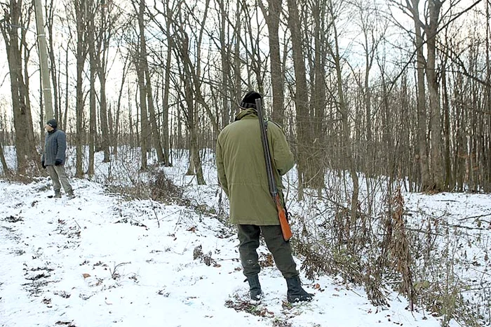 Tânărul se afla la vânătoare